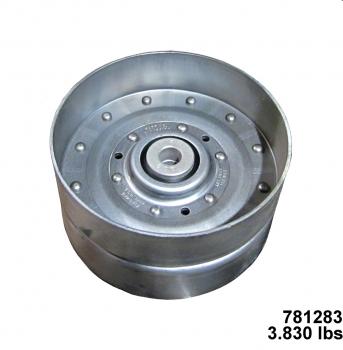 IDLER PULLEY FLAT FACE 6.5"ODx