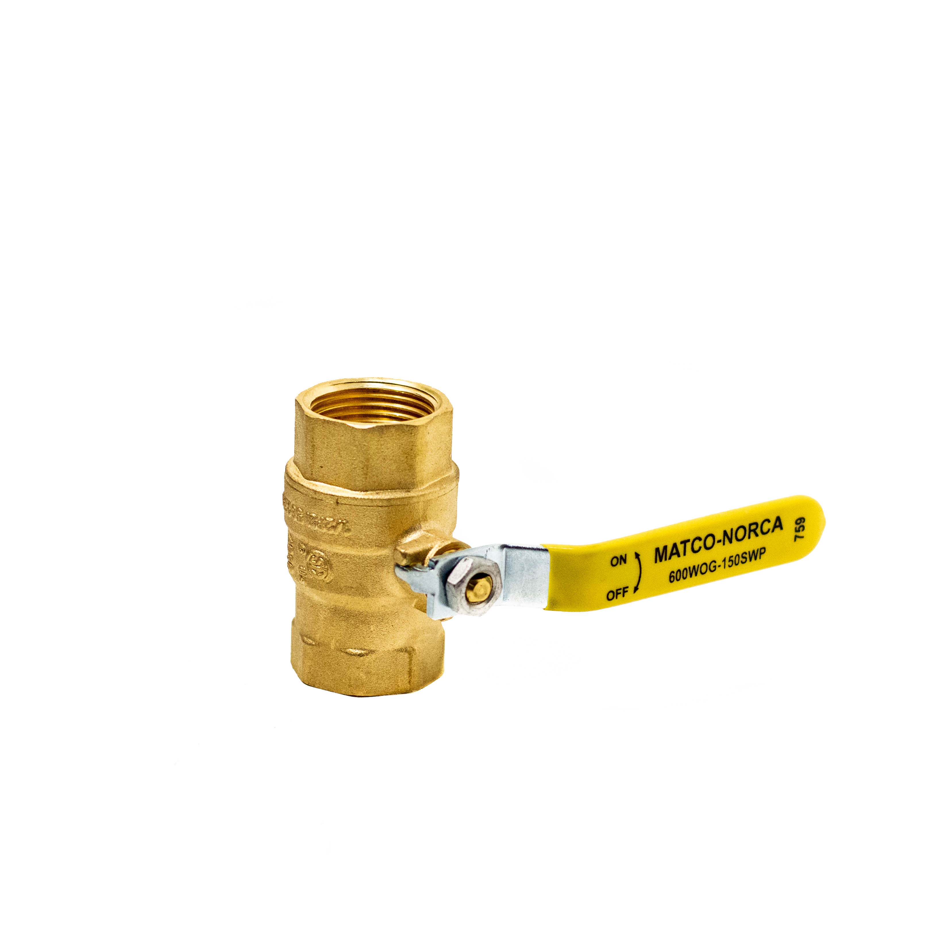 1/4" BRASS BALL VALVE