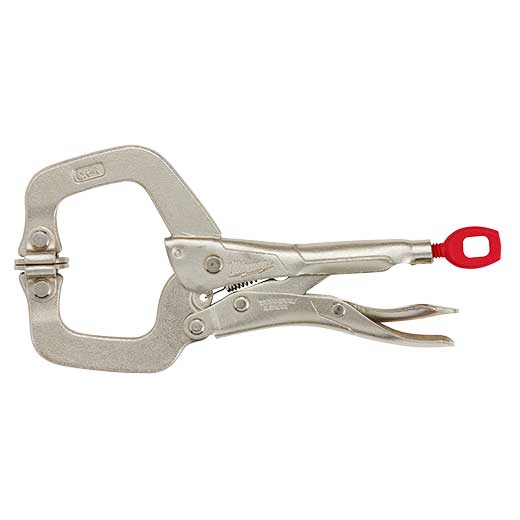 6" LOCKING C-CLAMP SWIVEL JAWS