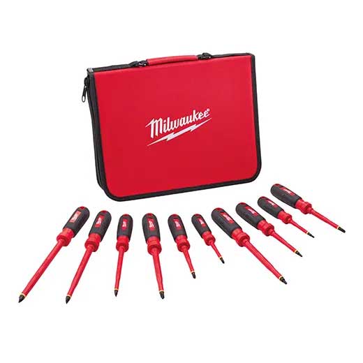 10 PC INSULATED SCREWDRIVER