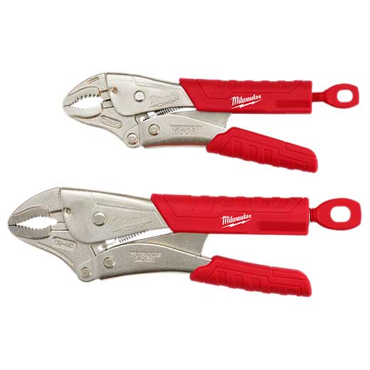 2PC CURVED JAW LOCKING PLIERS