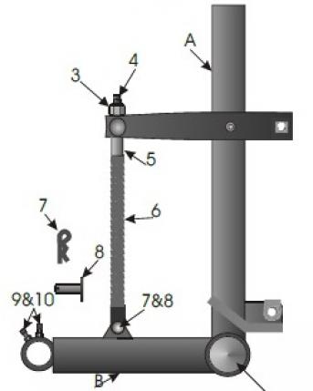 COULTER ASSY LH TRLNG W/O SPDL