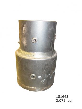 COUPLING 1-3/8"x1"x3-3/4" 1/4"